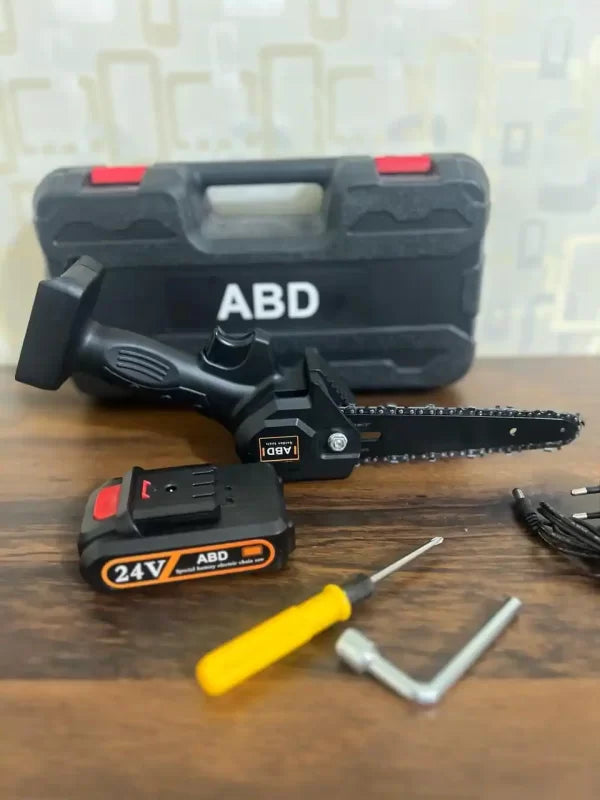 Powerfull 24V Mini Electric Chain Saw Rechargeable