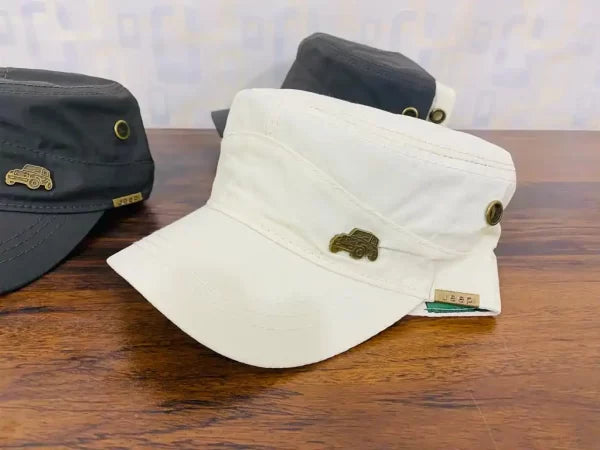 Lot Imported Jeep Military Cap (Pure Cotton)