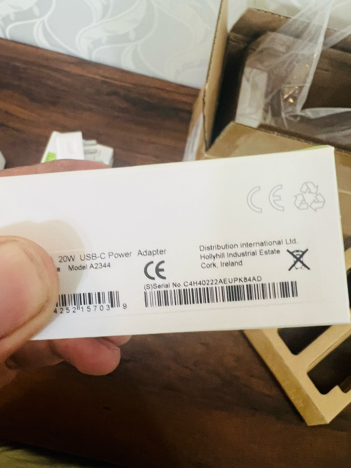 100% Apple 20W USB-C Power Adapter (Made in Ireland)
