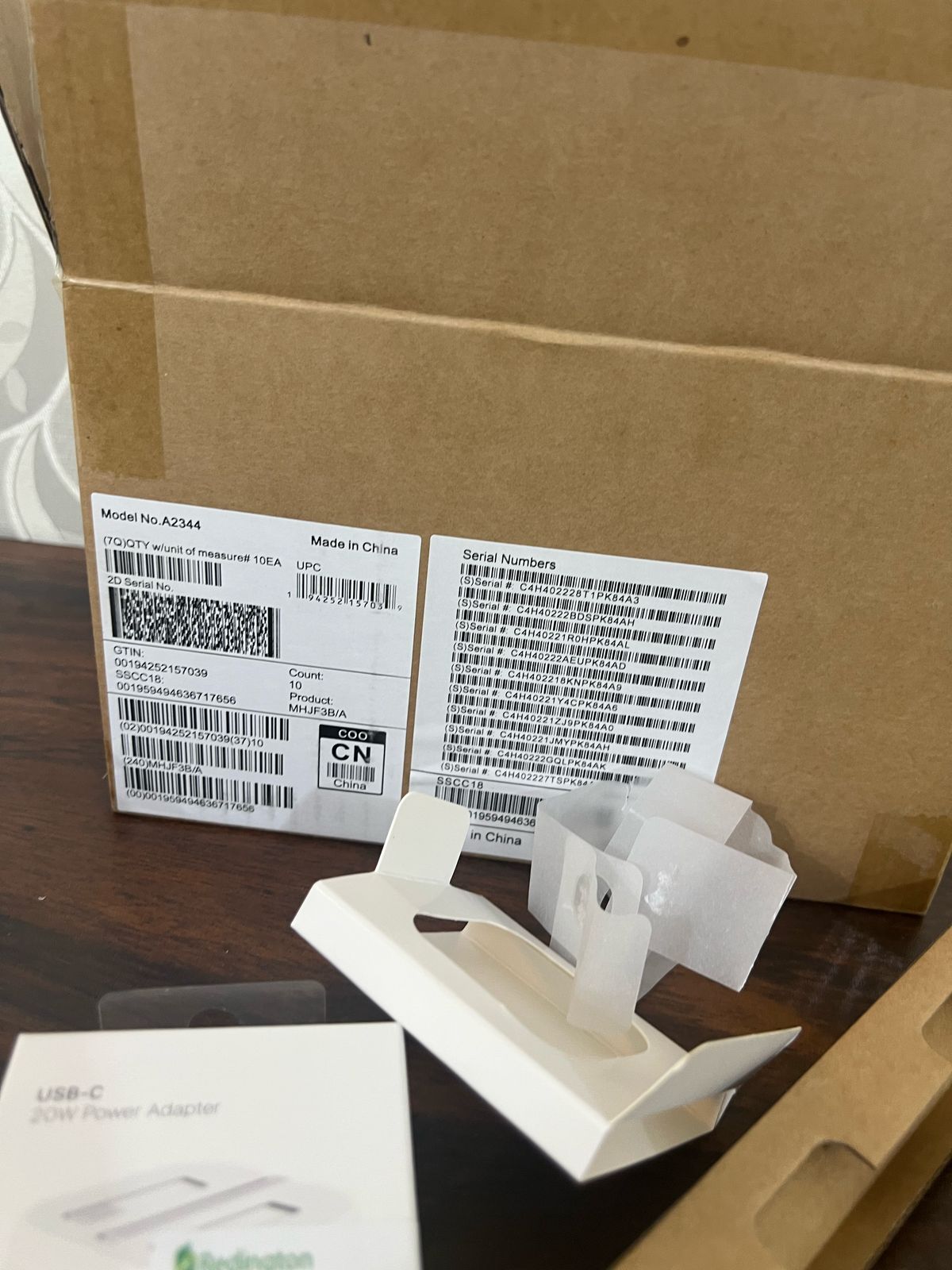 100% Apple 20W USB-C Power Adapter (Made in Ireland)