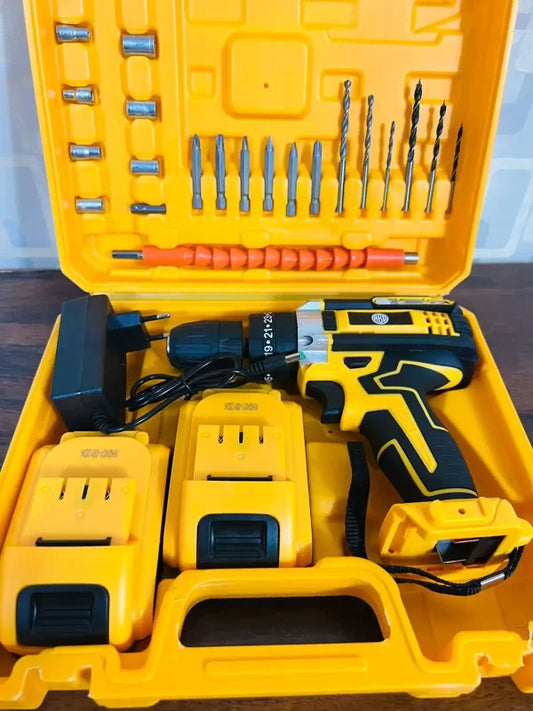 24pcs Flashlight ABD Drill and Screwing Box Complete Set Imported