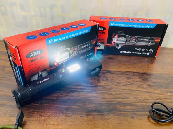 1Km Range 8800mAh Waterproof Laser LED Tactical Flashlight | Germany Lot