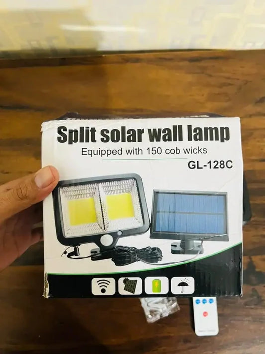 300w Indoor Split Solar Remote Control, 3 Lighting Modes Solar Powered