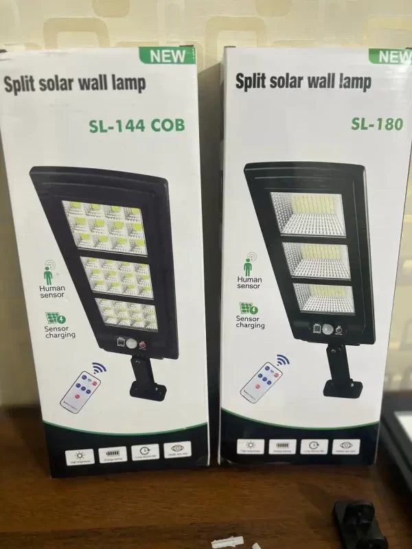 200W Solar Street Light, 15000LM Dusk to Dawn LED Solar