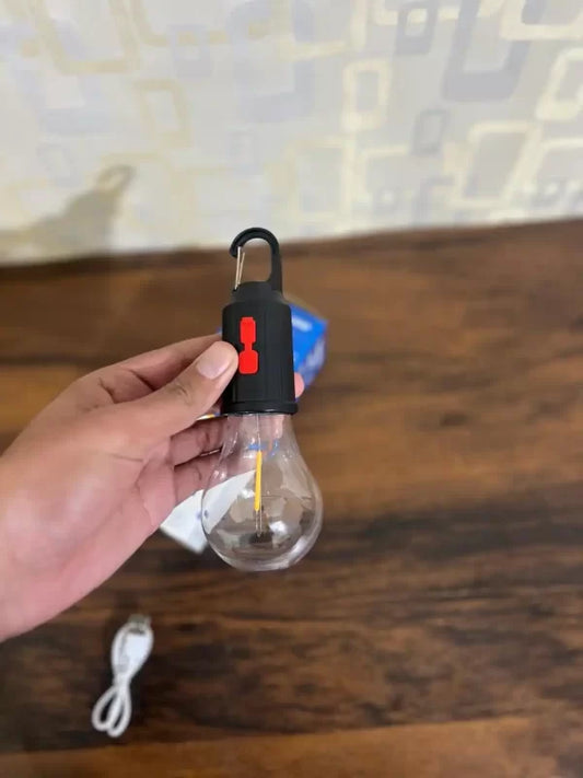 2024 New Outdoor Camping Hanging Type-C Charging Retro Bulb Light